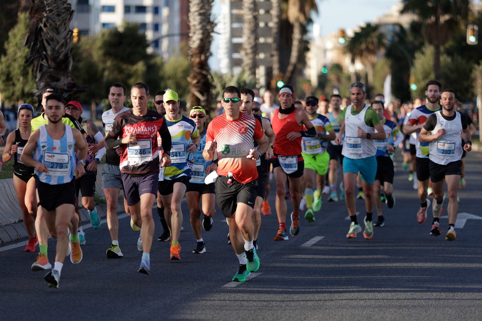 La XXXIII Media Maratón Ciudad de Málaga, en imágenes