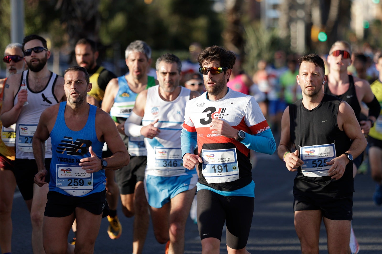 La XXXIII Media Maratón Ciudad de Málaga, en imágenes