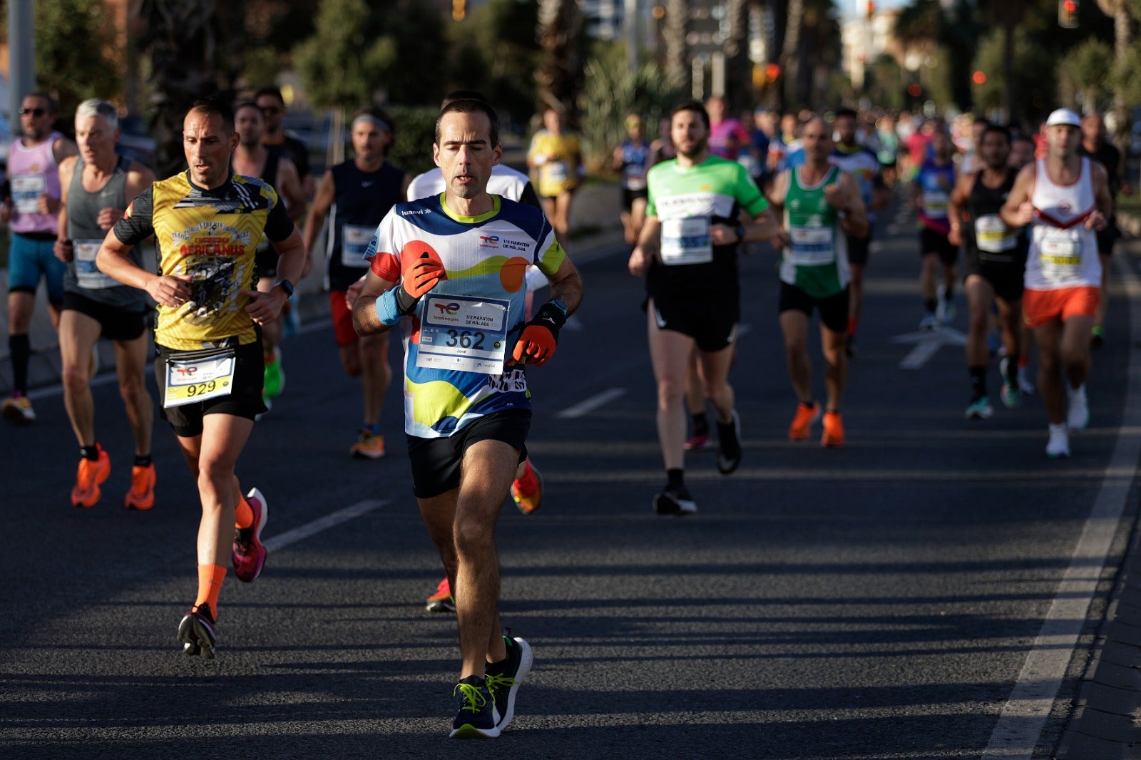 La XXXIII Media Maratón Ciudad de Málaga, en imágenes