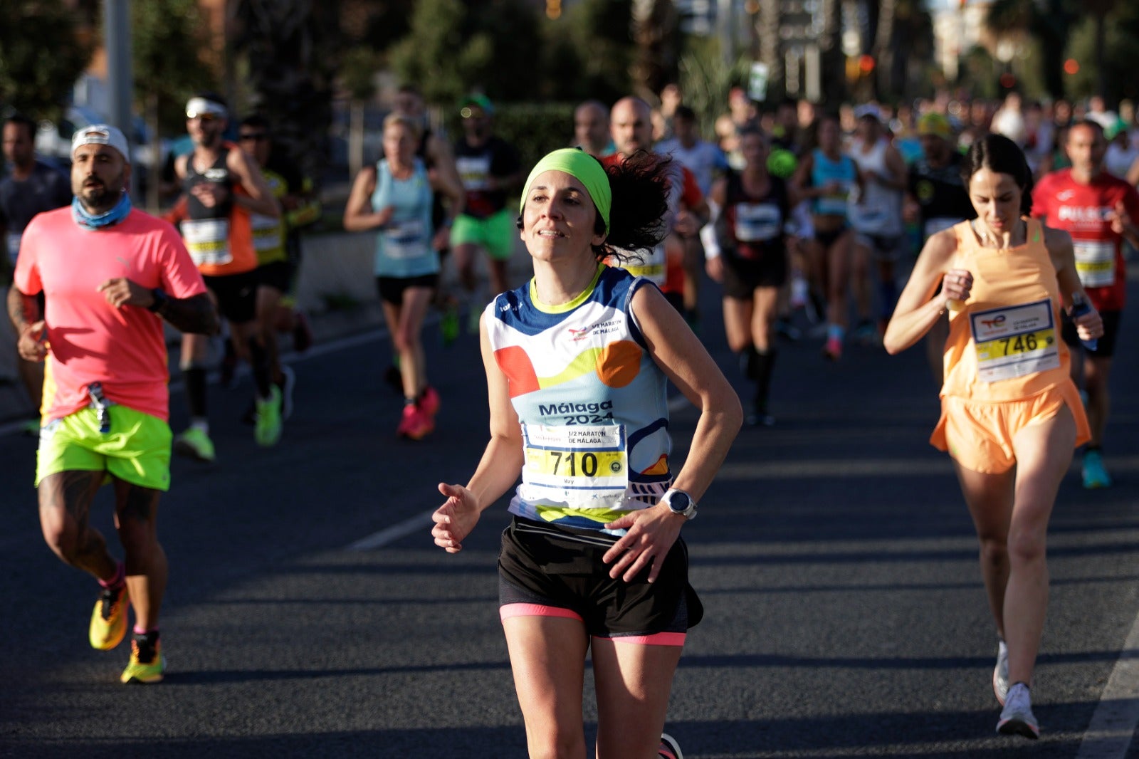 La XXXIII Media Maratón Ciudad de Málaga, en imágenes