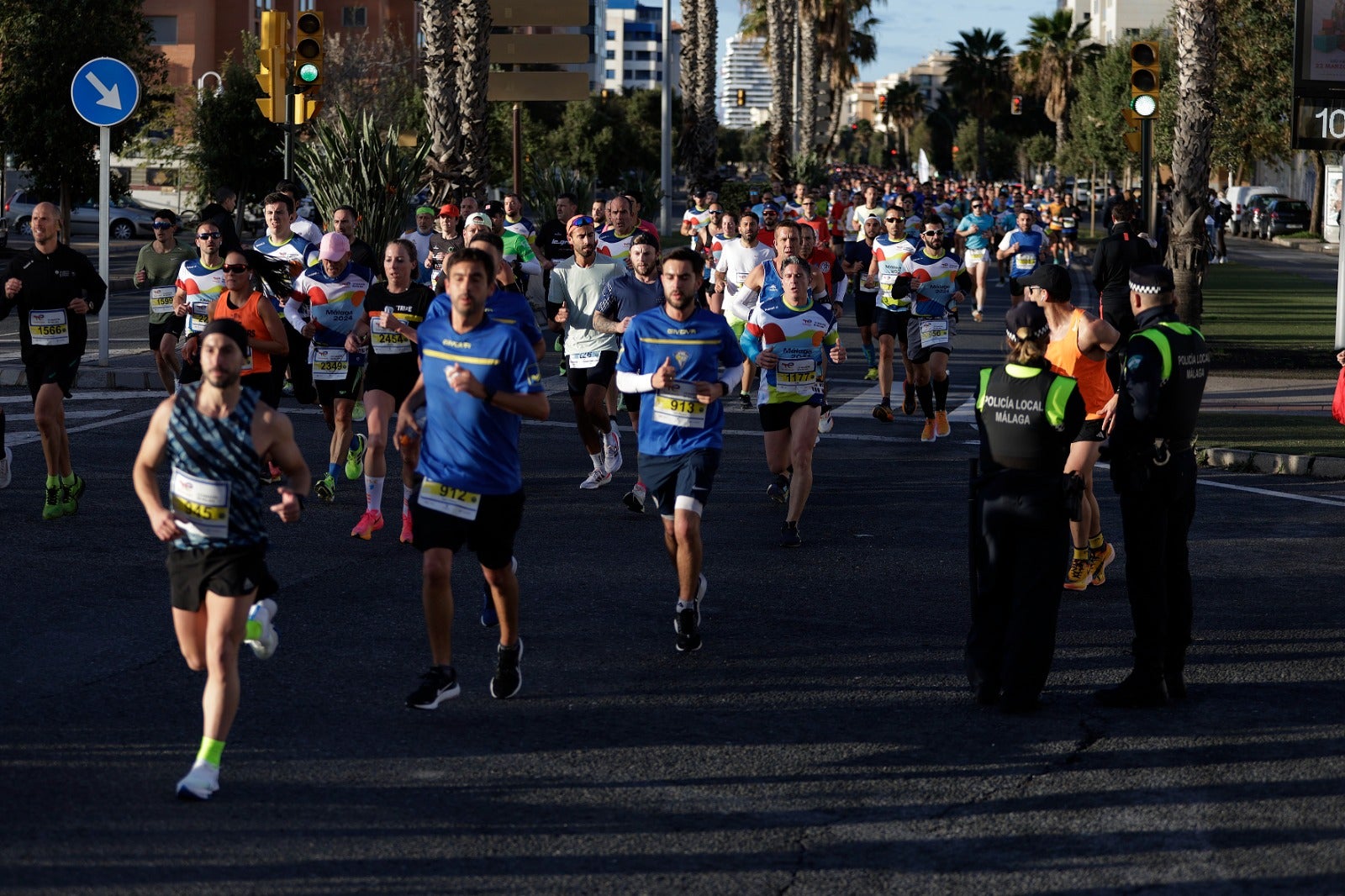 La XXXIII Media Maratón Ciudad de Málaga, en imágenes