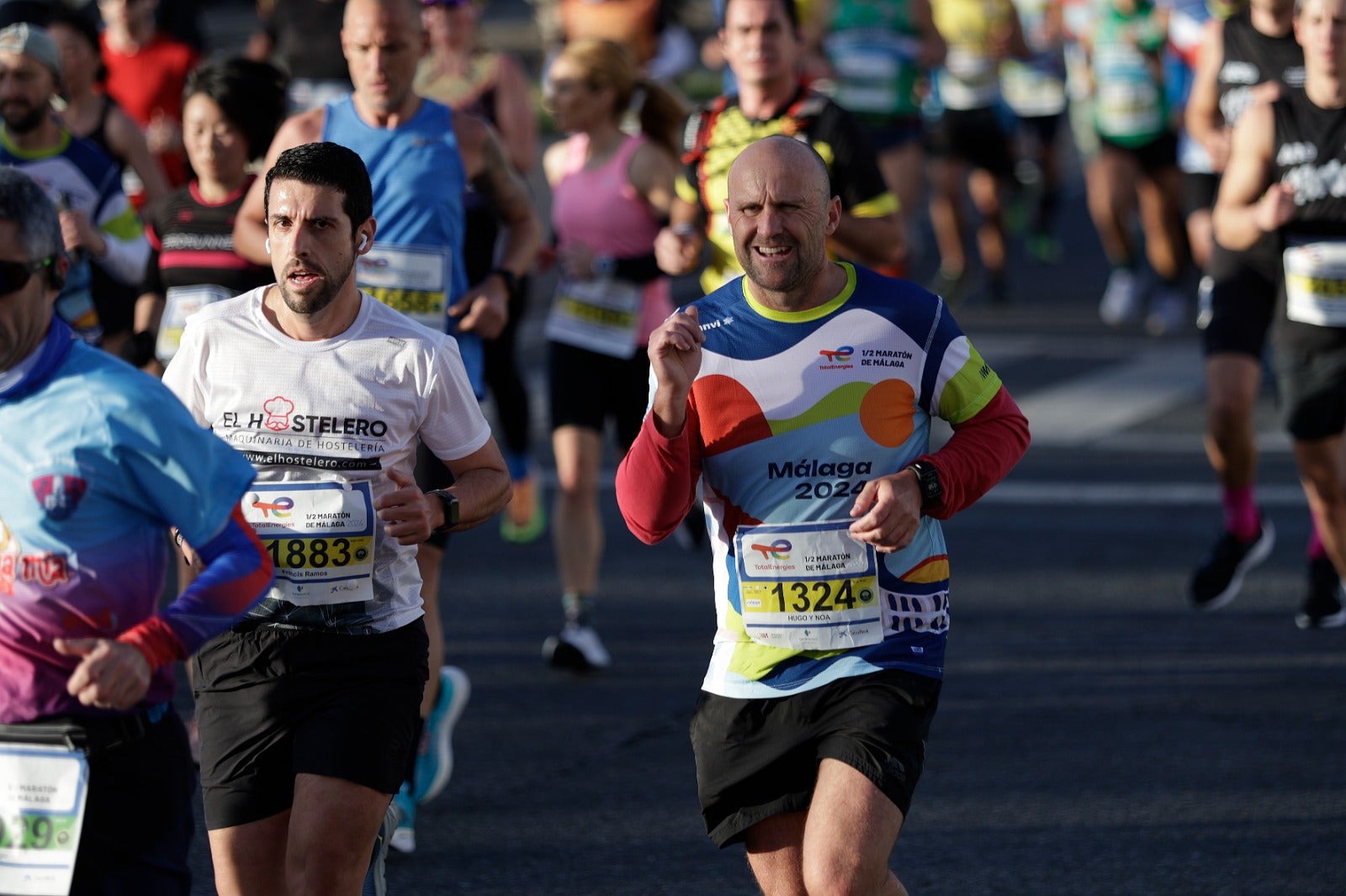 La XXXIII Media Maratón Ciudad de Málaga, en imágenes