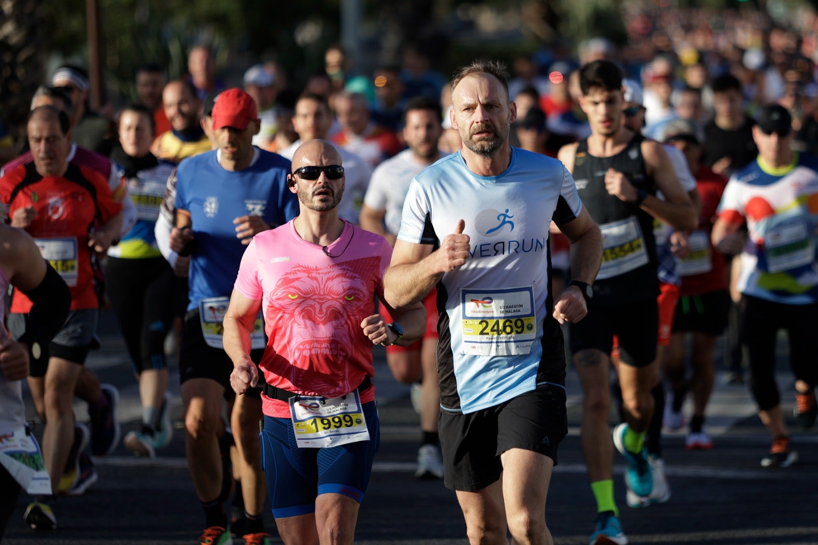 La XXXIII Media Maratón Ciudad de Málaga, en imágenes