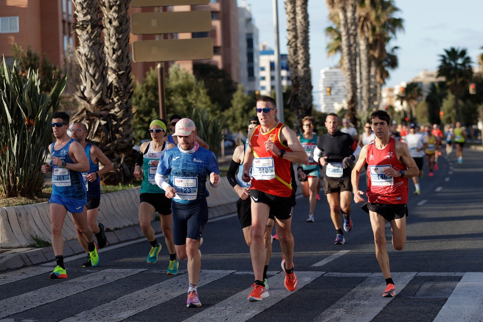 La XXXIII Media Maratón Ciudad de Málaga, en imágenes