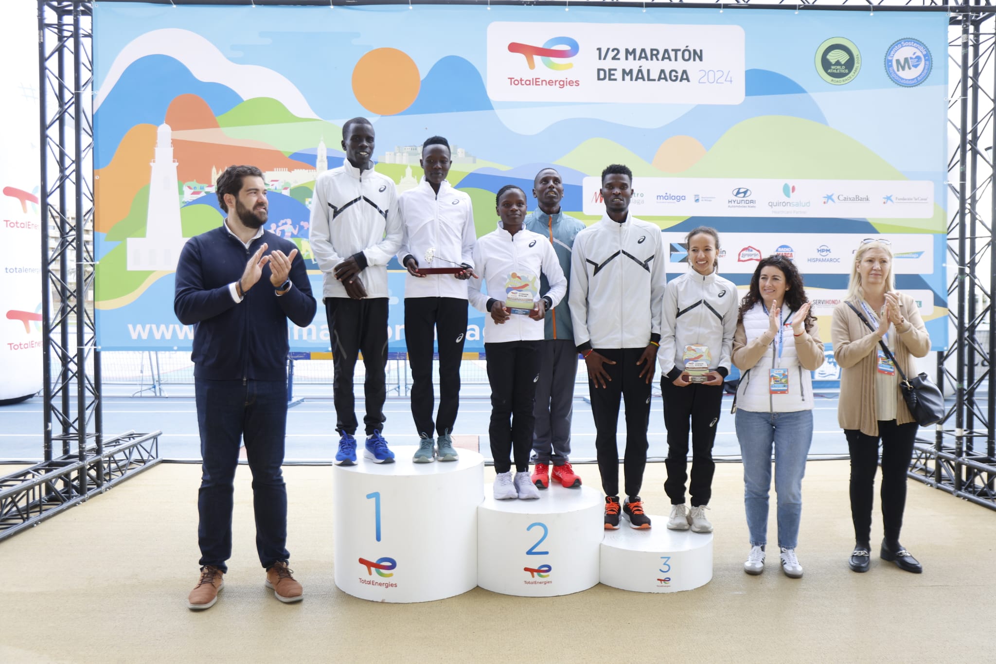 Ganadores del XXXIII Medio Maratón Ciudad de Málaga