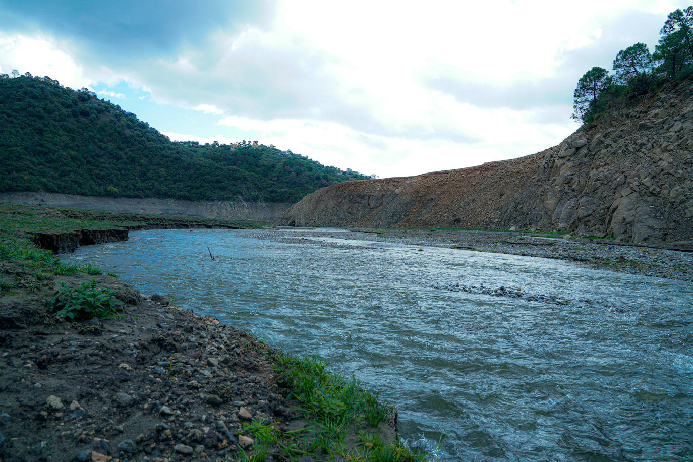 Pantano de La Concepción, en Istán