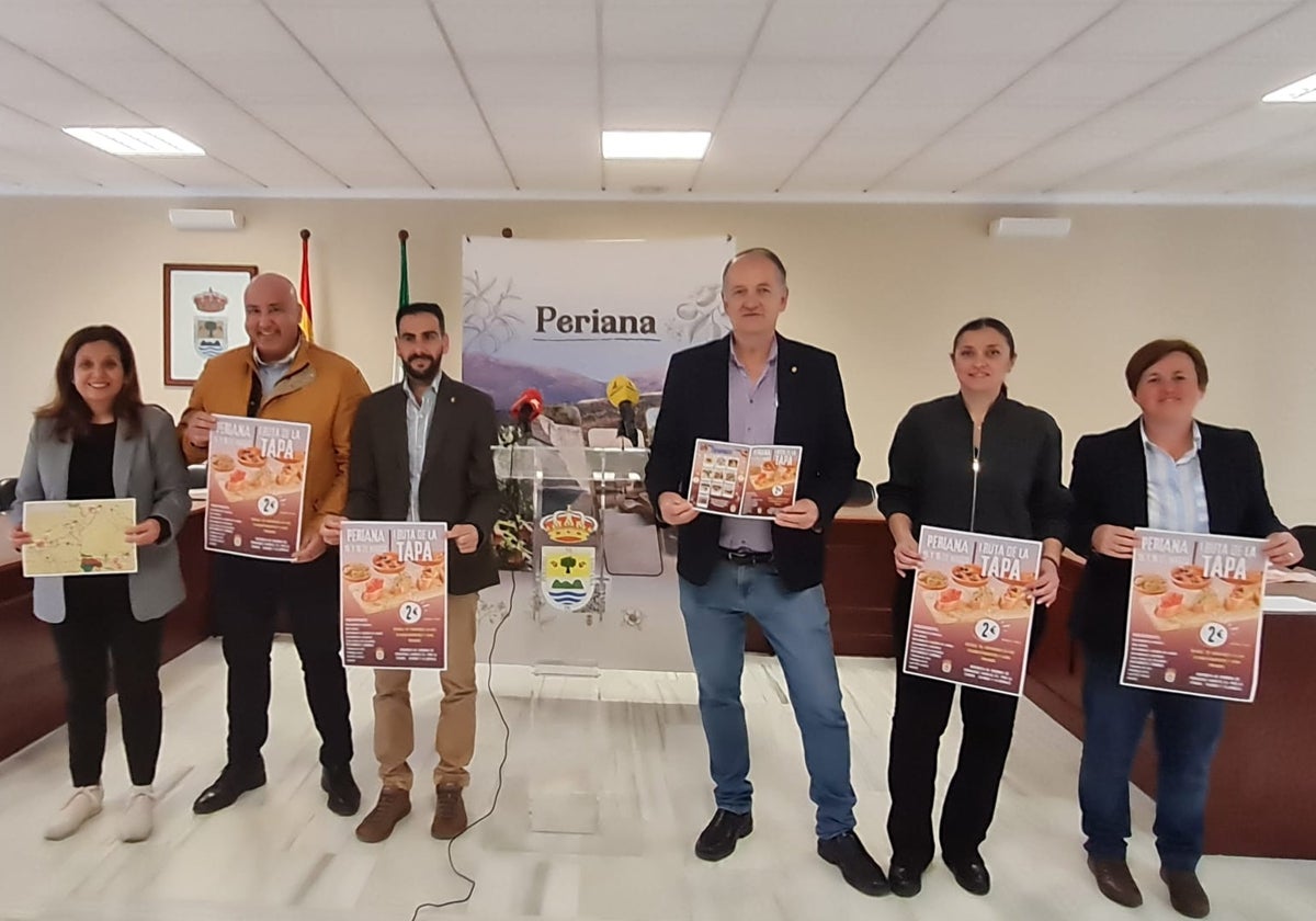 Acto de presentación del evento gastronómico previsto para este fin de semana en Periana.