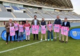 El Club Atletismo Málaga vestirá unas camisetas solidarias en la Carrera Mujeres Contra el Cáncer