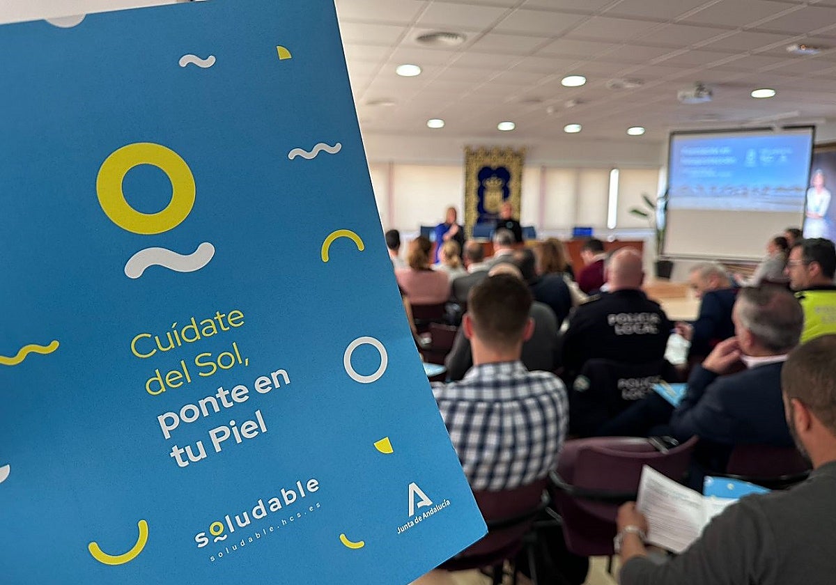 Jornada sobre fotoprotección desarrollada en el Ayuntamiento de Fuengirola.