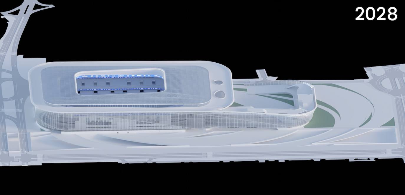 La nueva Rosaleda para el Mundial 2030, en imágenes