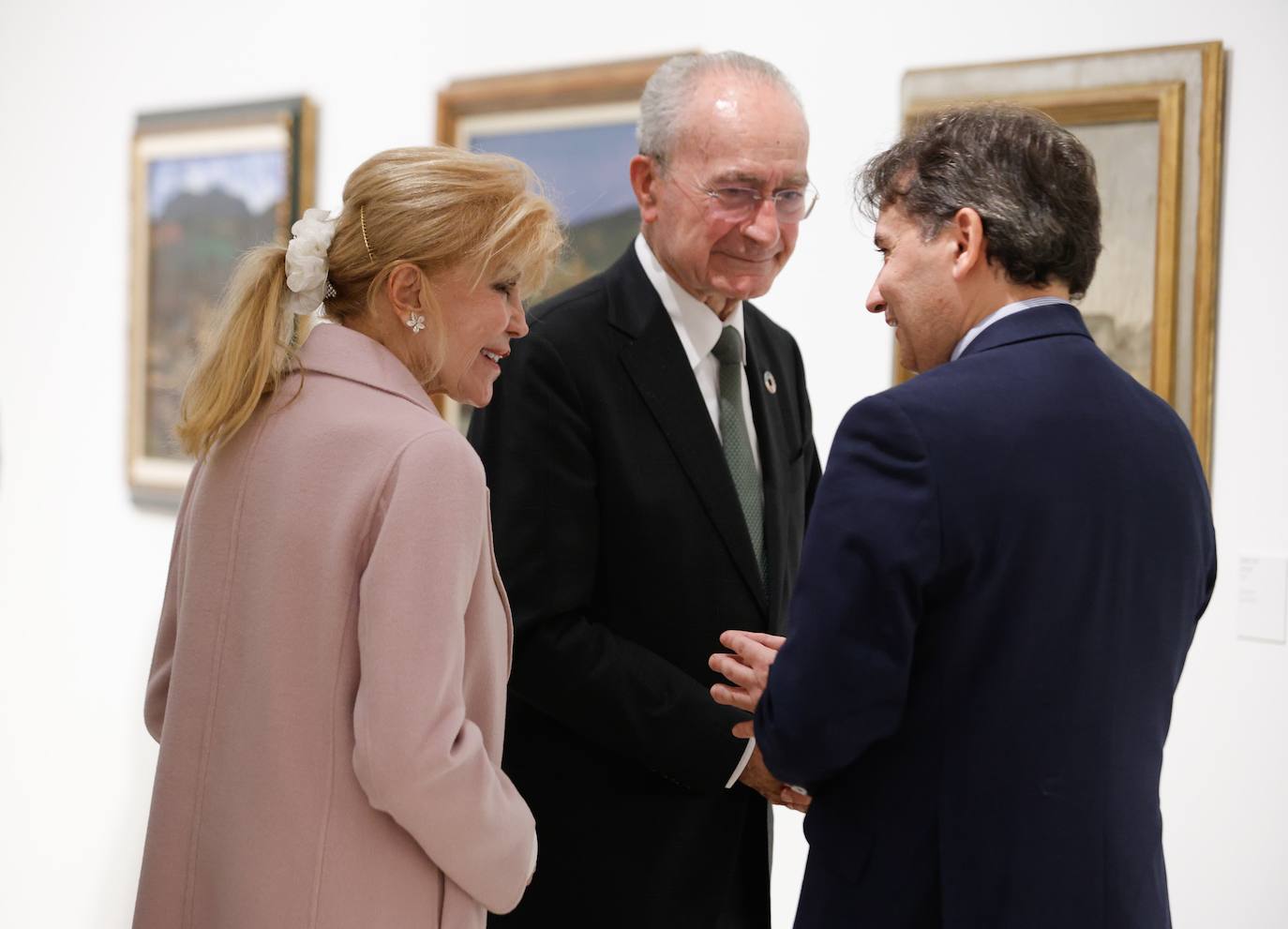 Tita Cervera inaugura la nueva exposición en el Museo Carmen Thyssen Málaga