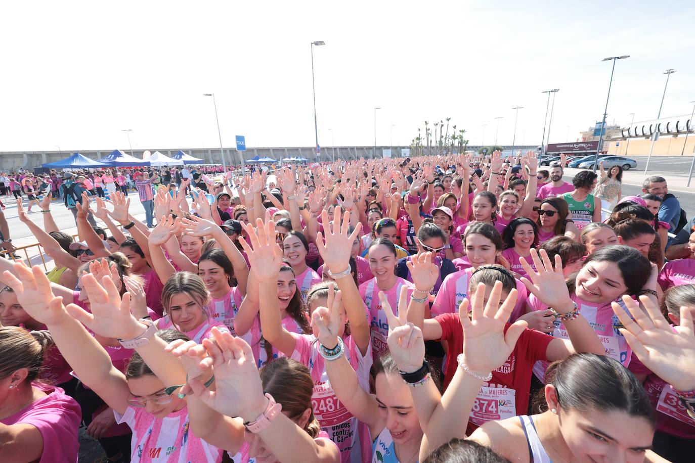 Las mejores imágenes de la Carrera de la Mujer Málaga 2024