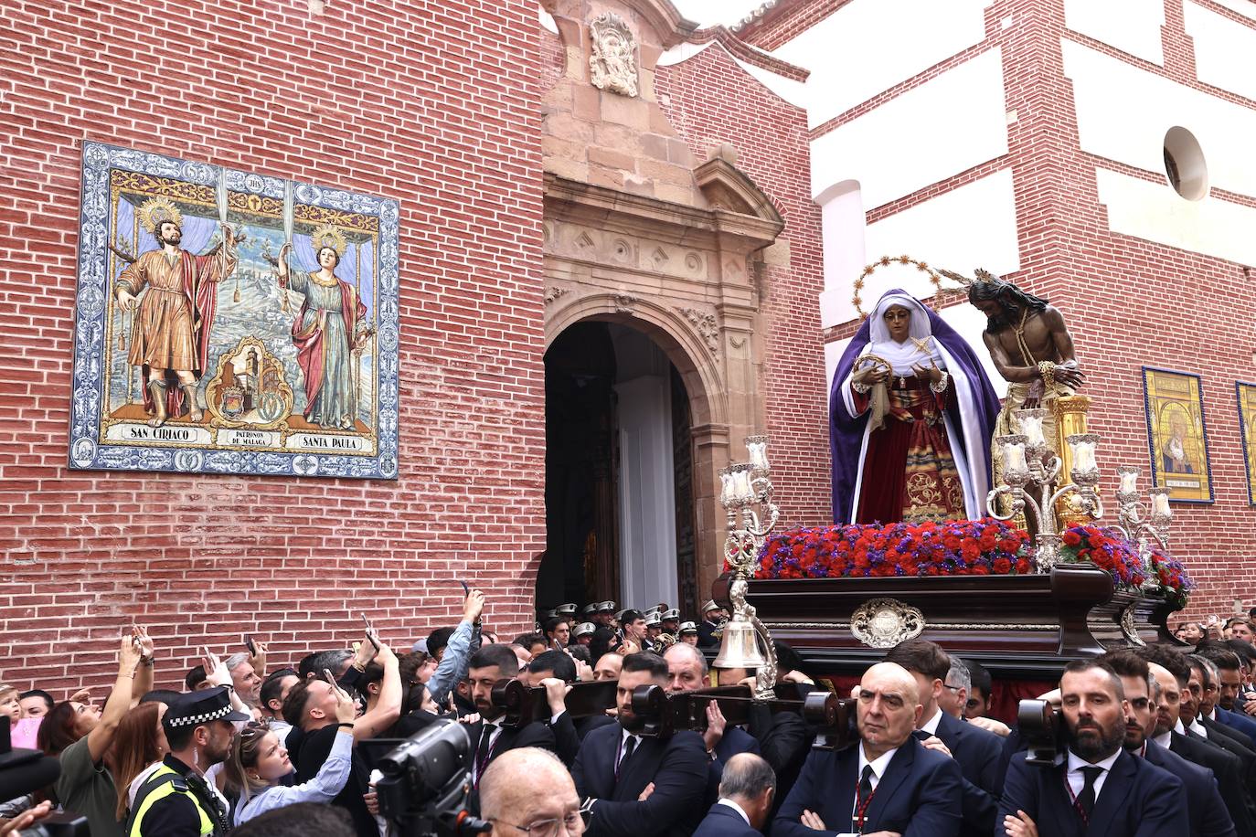 Traslado de Nuestro Padre Jesús de la Columna y María Santísima de la O.