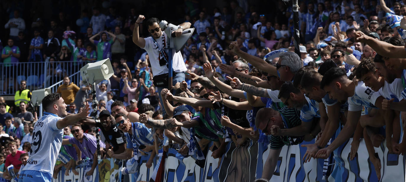 Las mejores imágenes del Málaga-Intercity de Primera RFEF