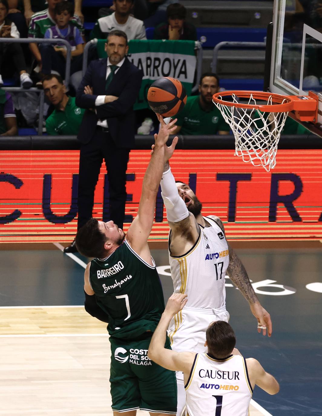 Las mejores imágenes del Unicaja-Real Madrid en el Martín Carpena