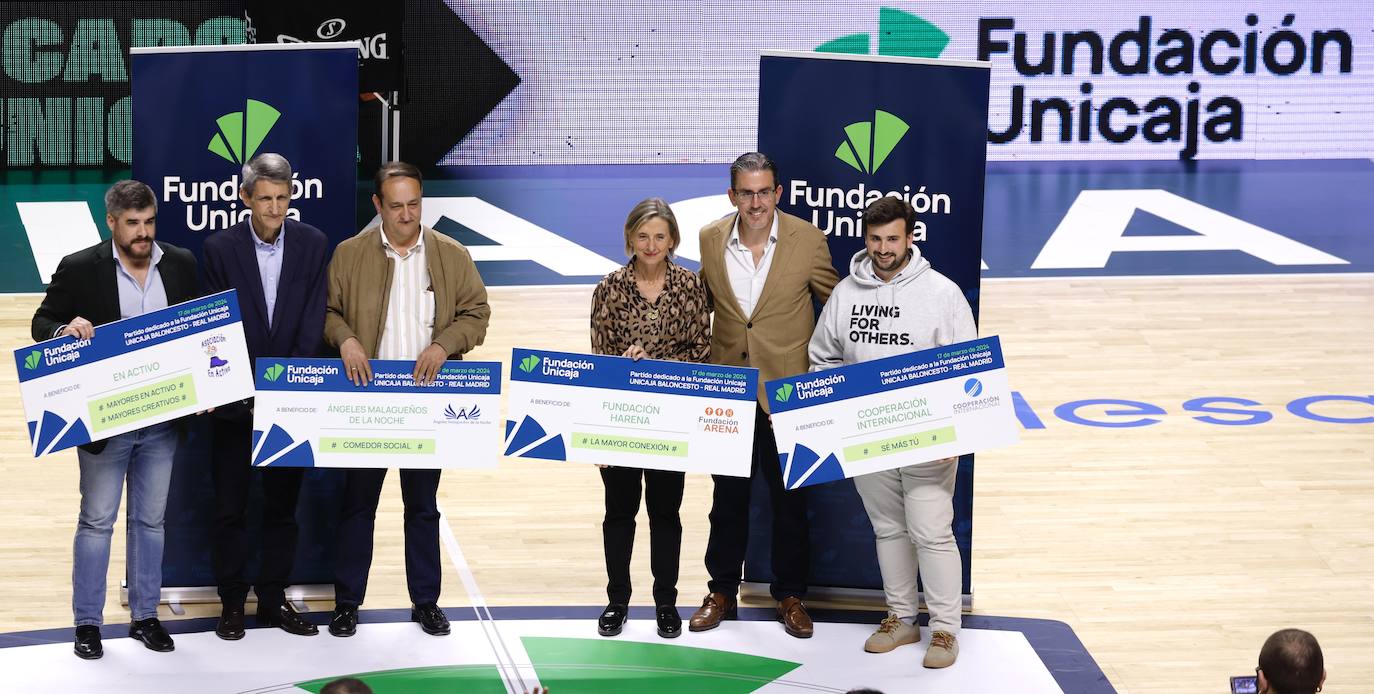 Las mejores imágenes del Unicaja-Real Madrid en el Martín Carpena