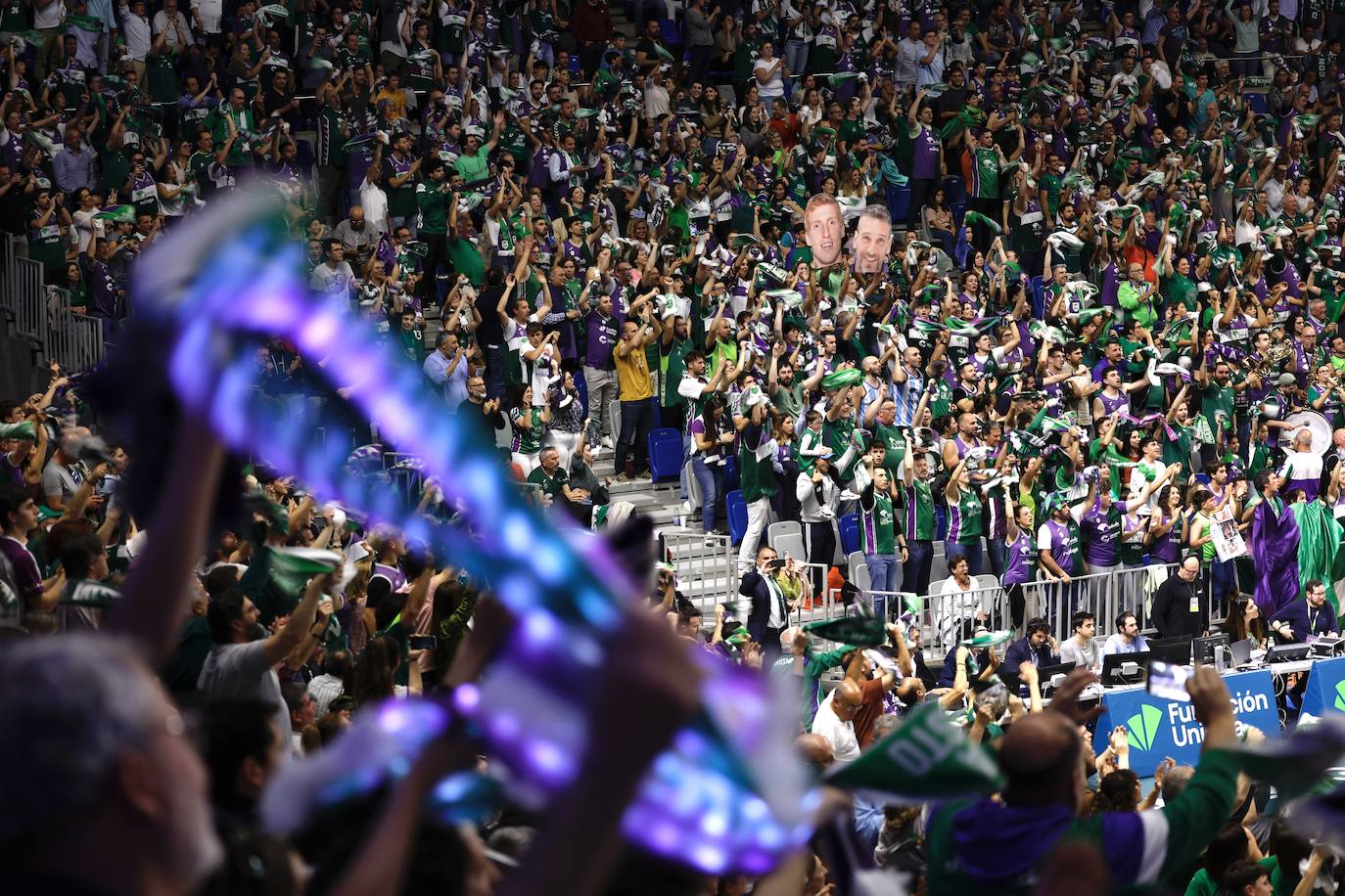 Las mejores imágenes del Unicaja-Real Madrid en el Martín Carpena