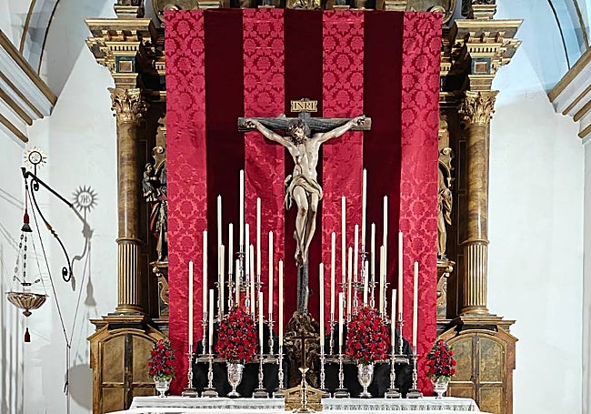 La nueva imagen del Cristo de la Salud de Casabermeja.