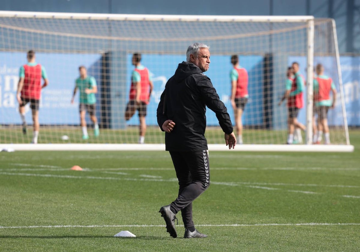 Pellicer, en un entrenamiento reciente.