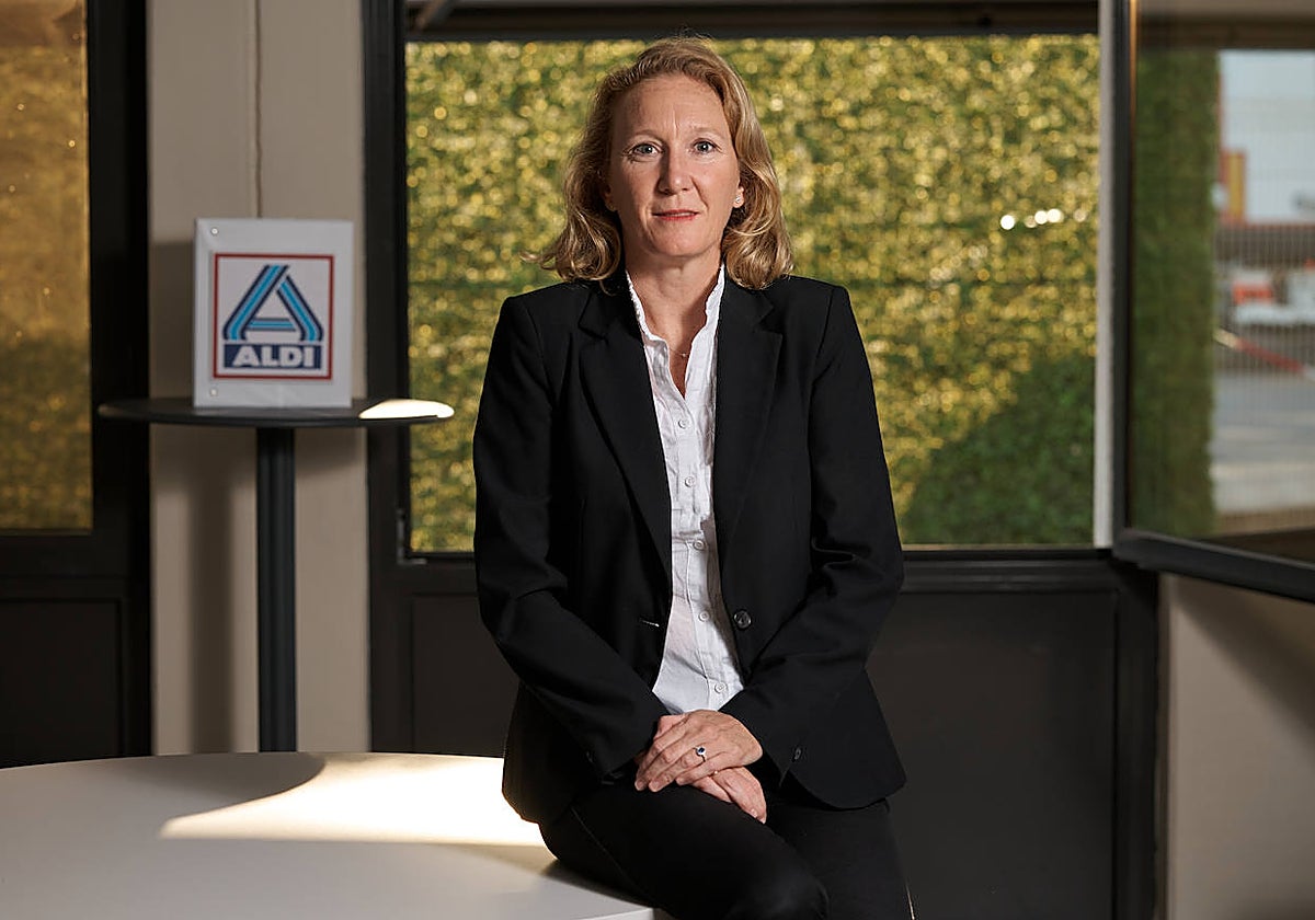 Cecilia de Alzugaray, gerente administradora de Aldi en la zona sur de España.