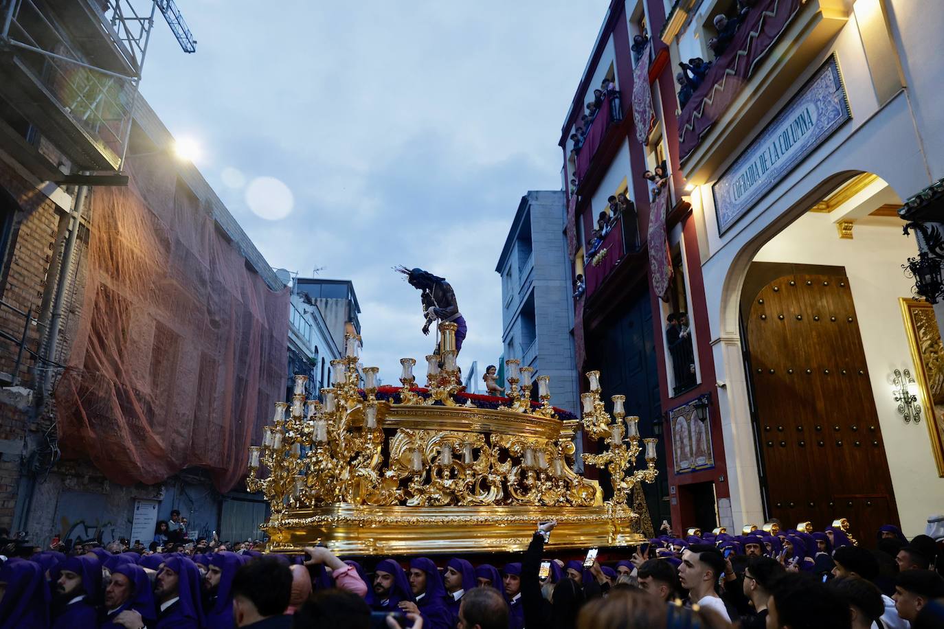 Salida del Cristo de Jesús de la Columna (Gitanos).