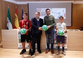 Presentación del torneo en la ciudad.