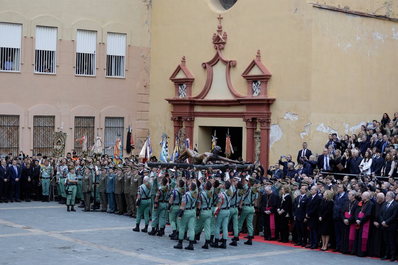 Desembarco de la Legión y traslado de Mena 2024, en fotos