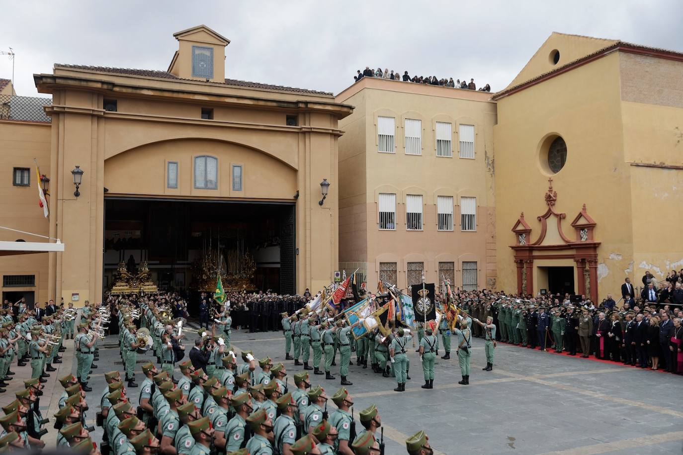 Desembarco de la Legión y traslado de Mena 2024, en fotos