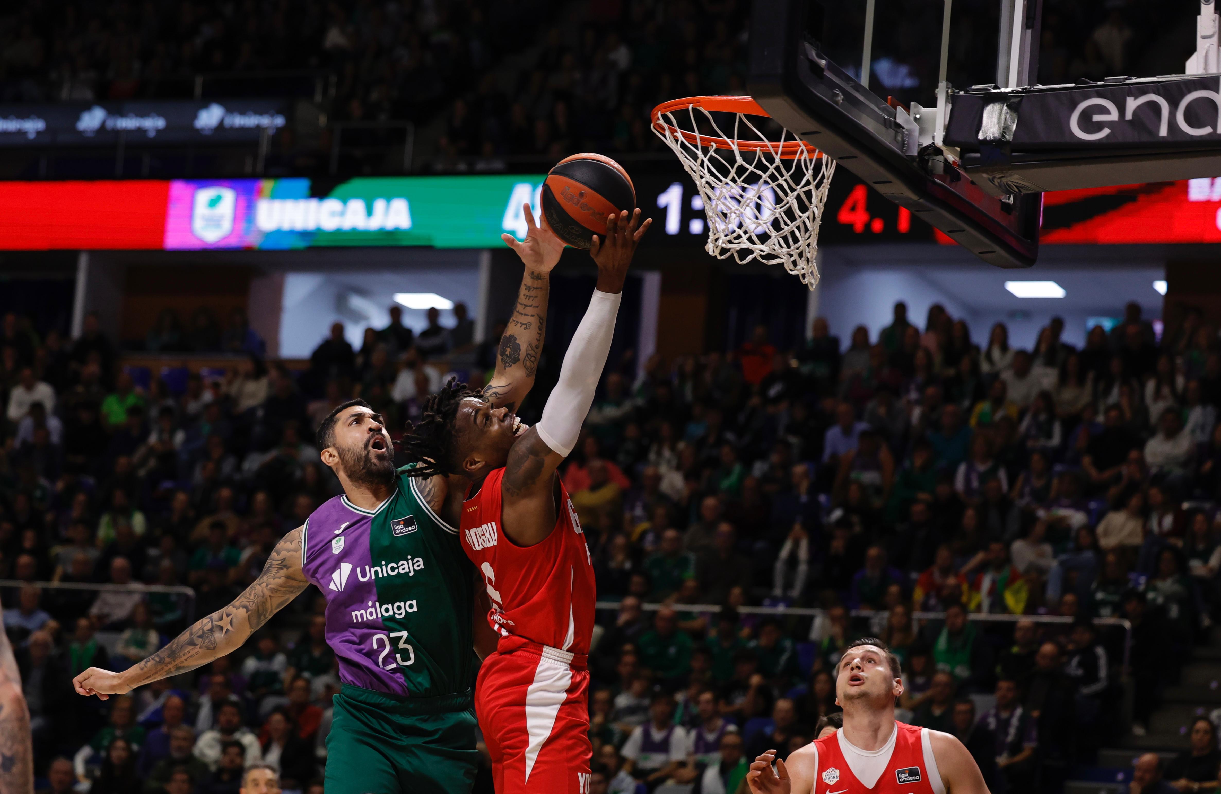 El Unicaja - Bàsquet Girona, en imágenes