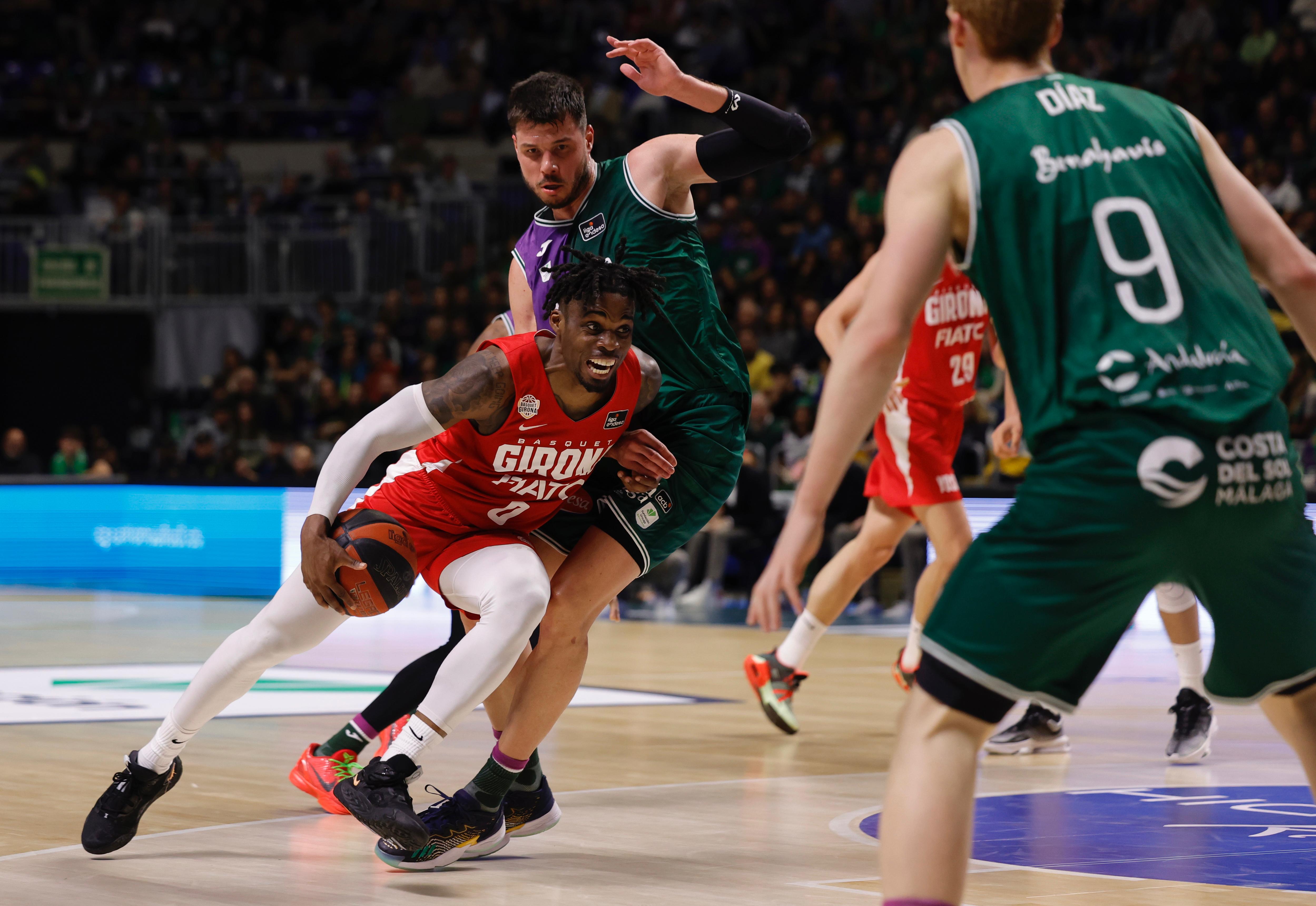 El Unicaja - Bàsquet Girona, en imágenes