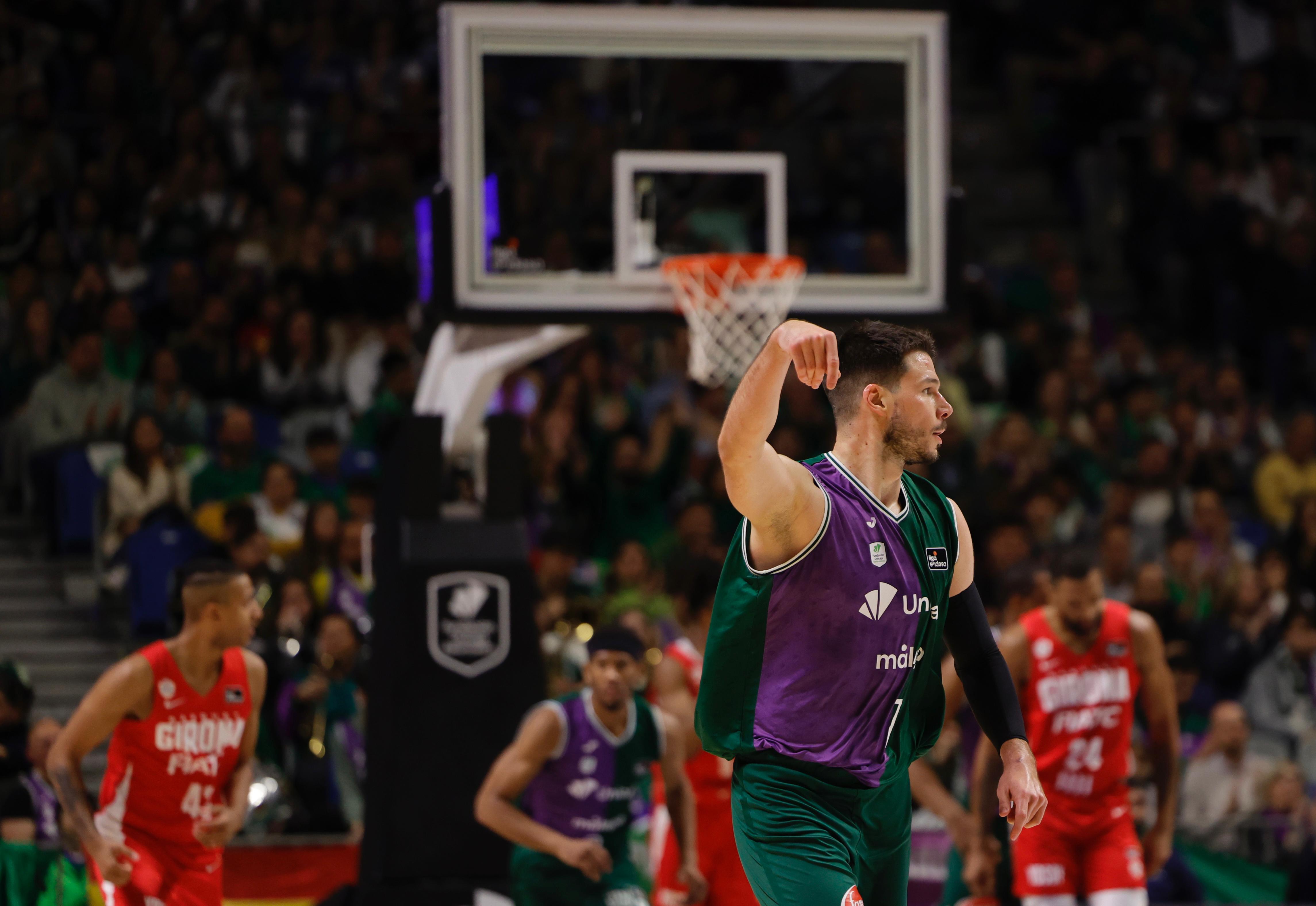 El Unicaja - Bàsquet Girona, en imágenes