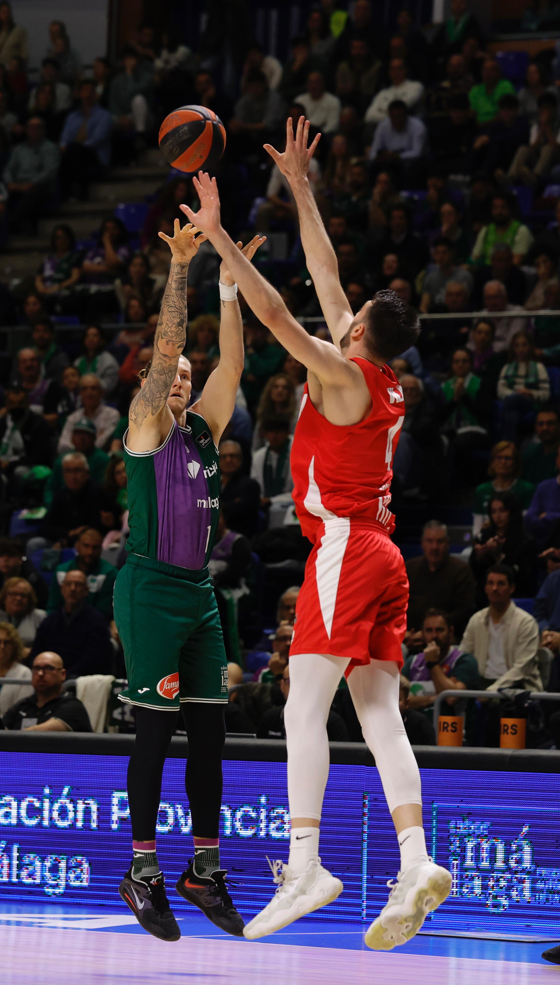 El Unicaja - Bàsquet Girona, en imágenes