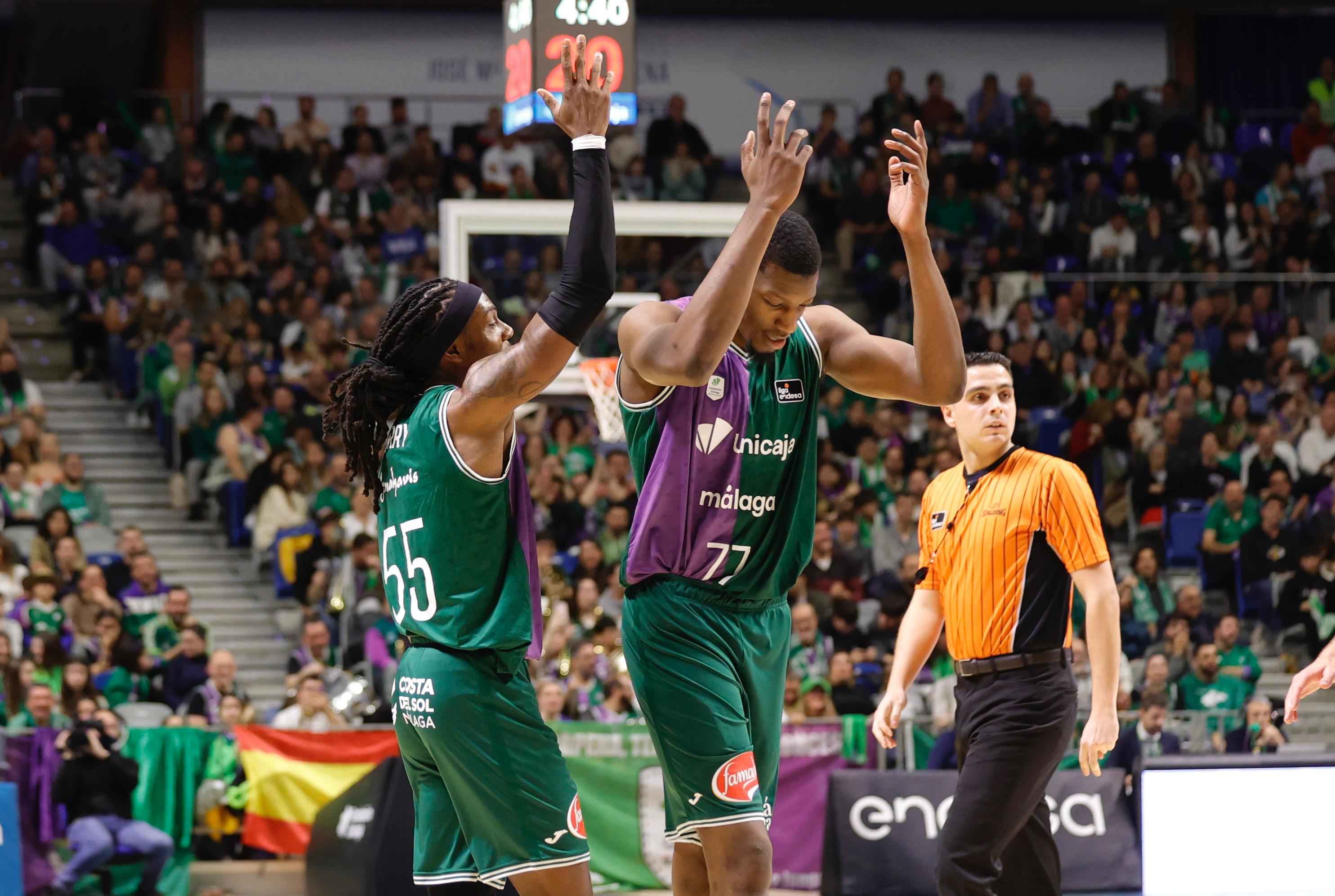 El Unicaja - Bàsquet Girona, en imágenes