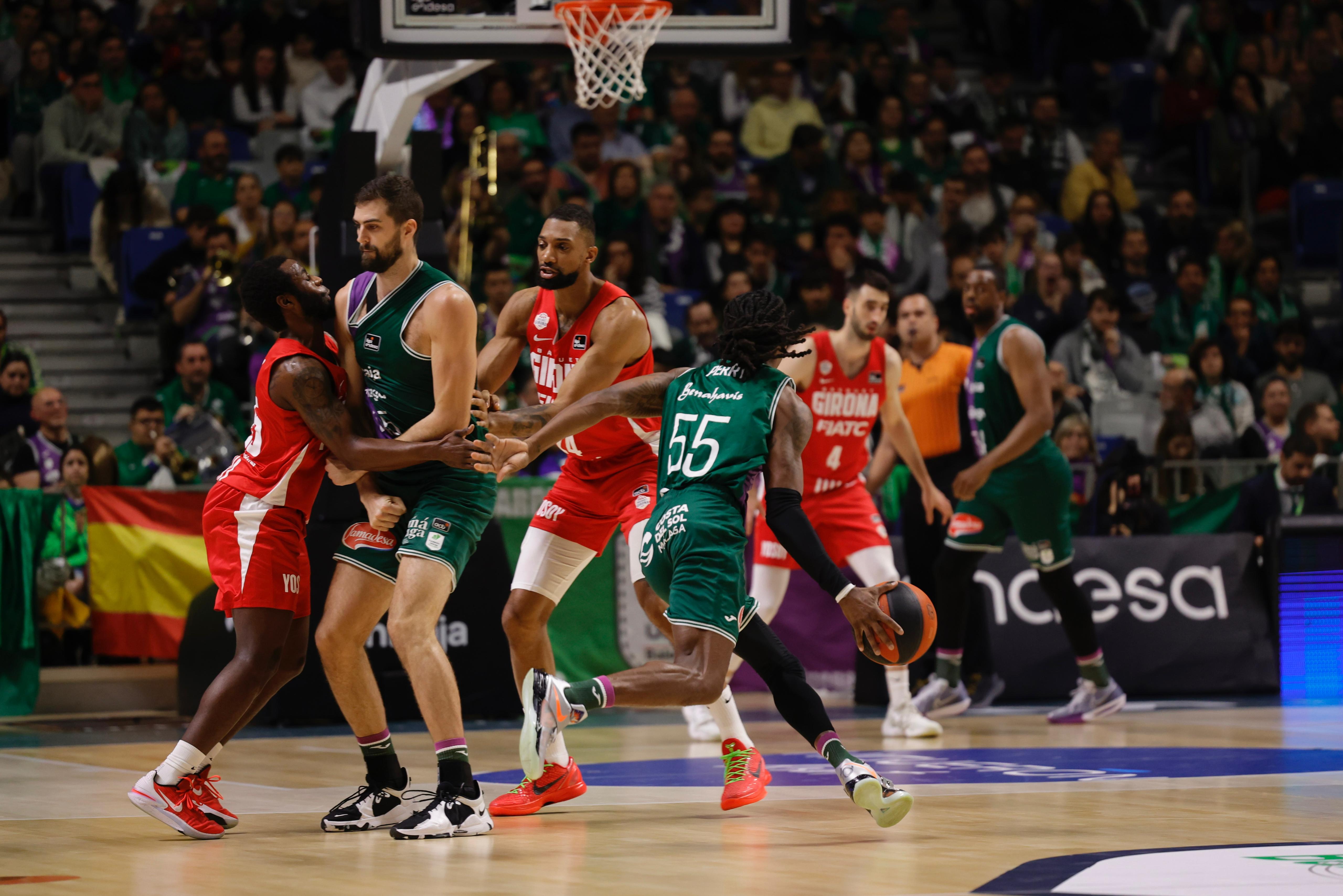 El Unicaja - Bàsquet Girona, en imágenes