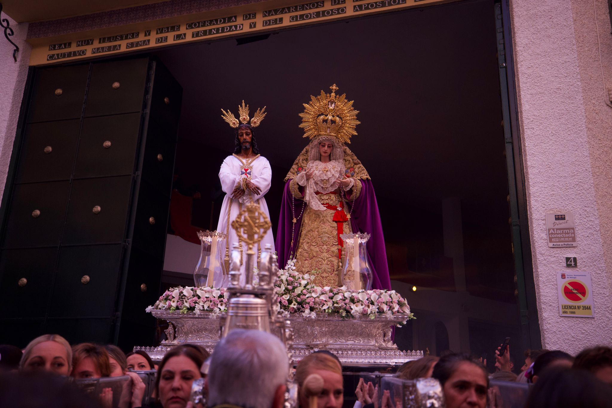 Traslado del Cautivo y la Virgen de la Trinidad el Domingo de Resurrección