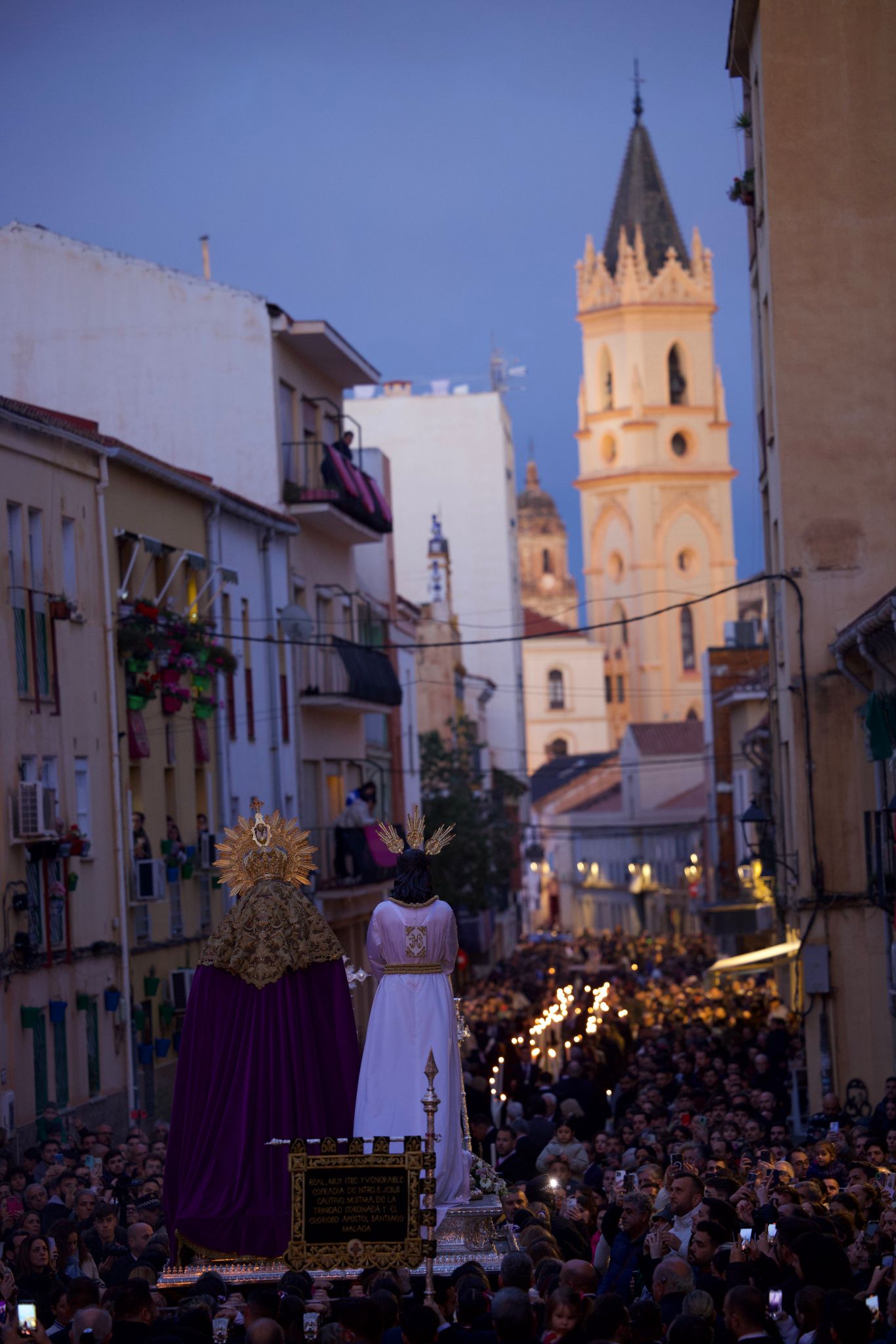 Traslado del Cautivo y la Virgen de la Trinidad el Domingo de Resurrección