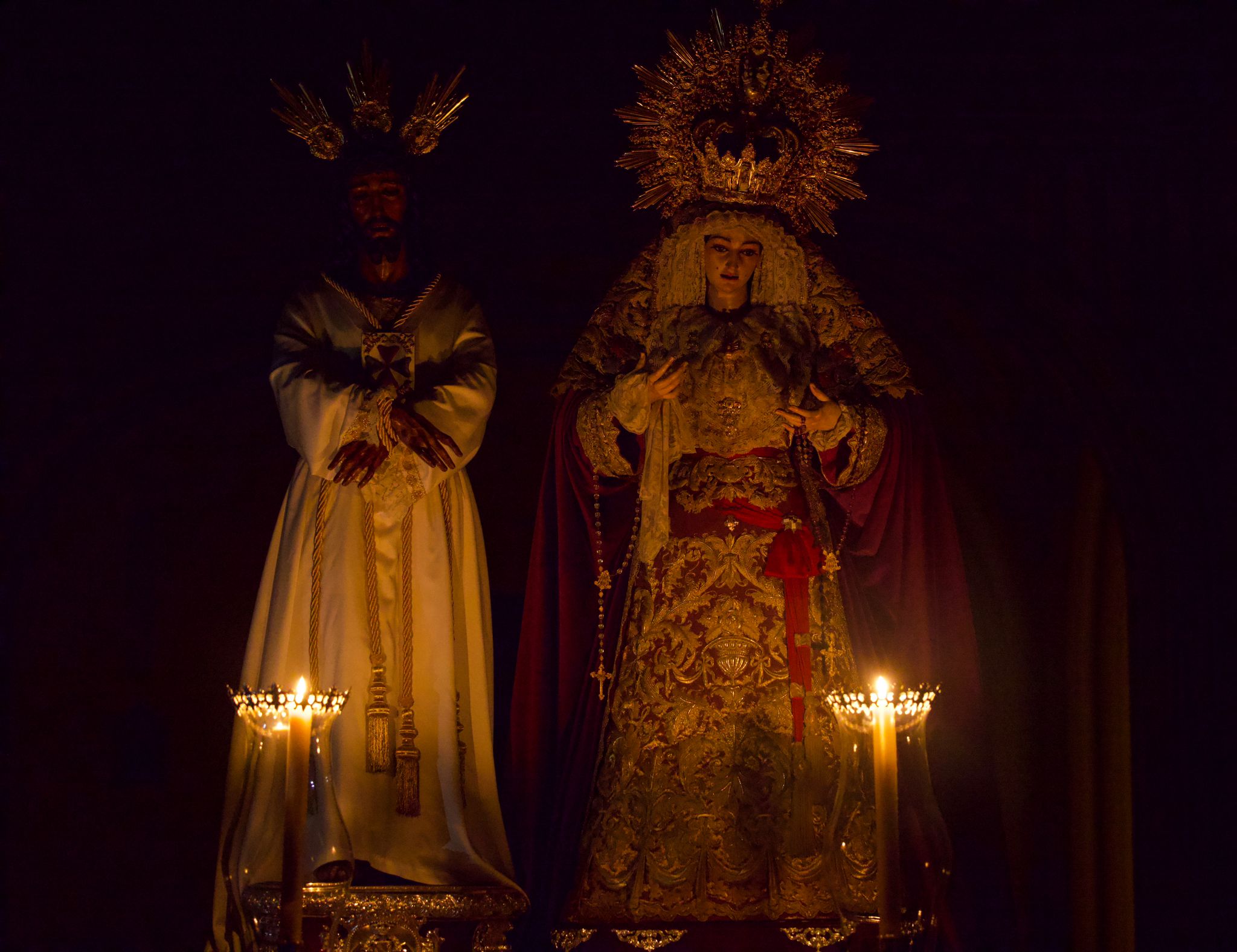 Traslado del Cautivo y la Virgen de la Trinidad el Domingo de Resurrección