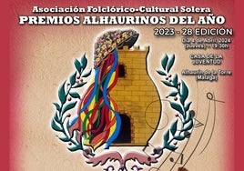 Cartel de la gala de entrega de premios.