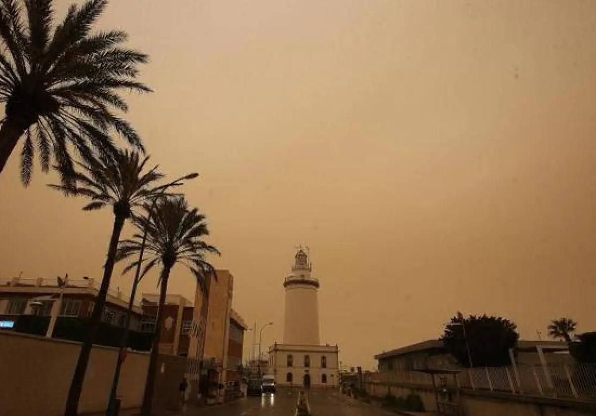 Aemet avisa de la llegada de calima a Andalucía este fin de semana