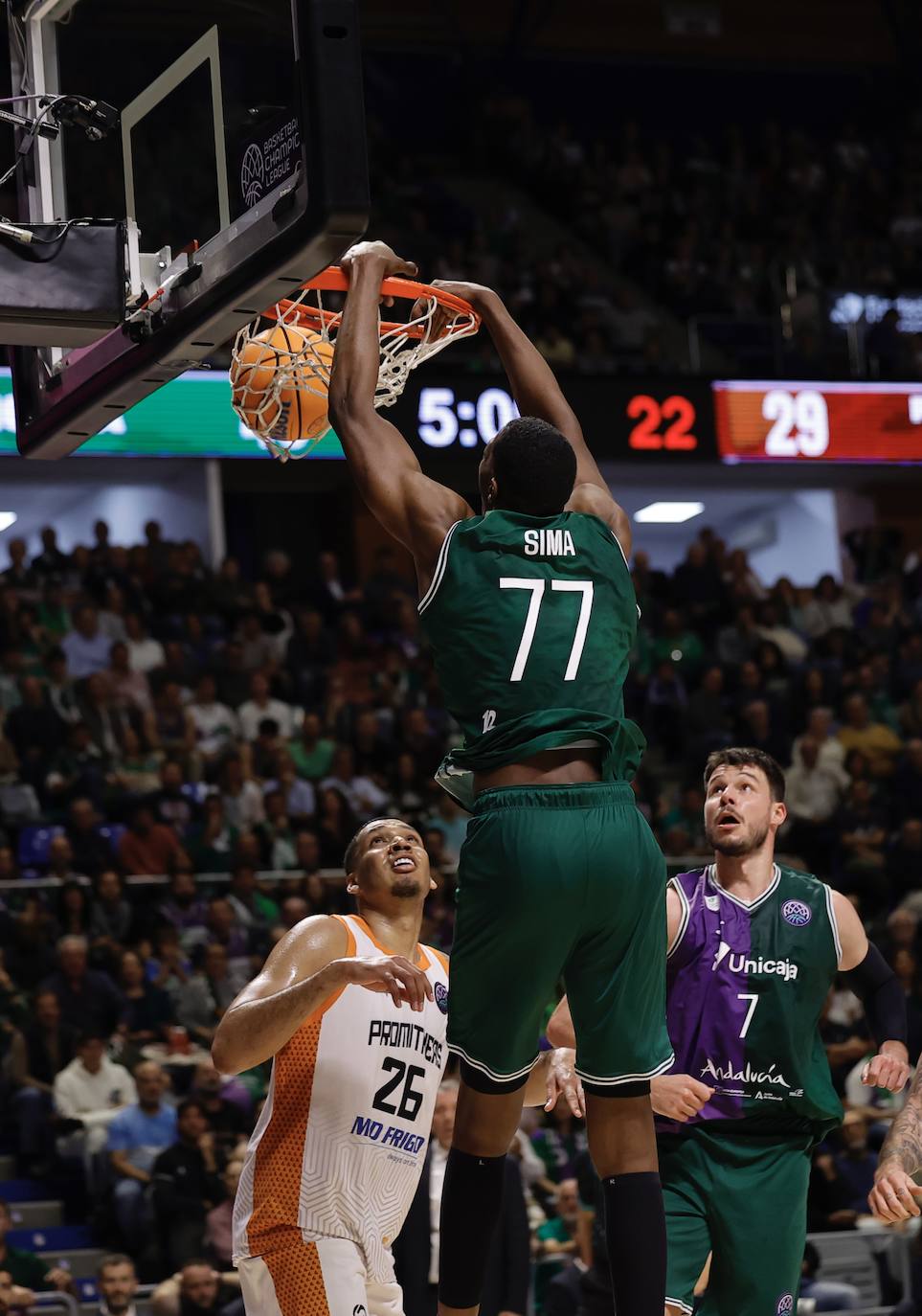 El Unicaja-Promitheas Patras de cuartos de final, en imágenes