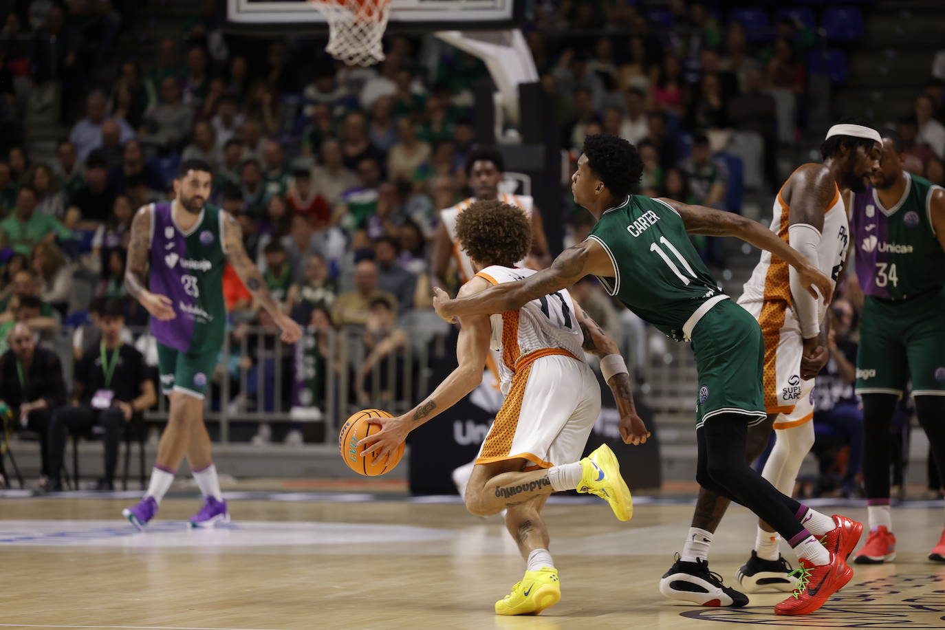 El Unicaja-Promitheas Patras de cuartos de final, en imágenes