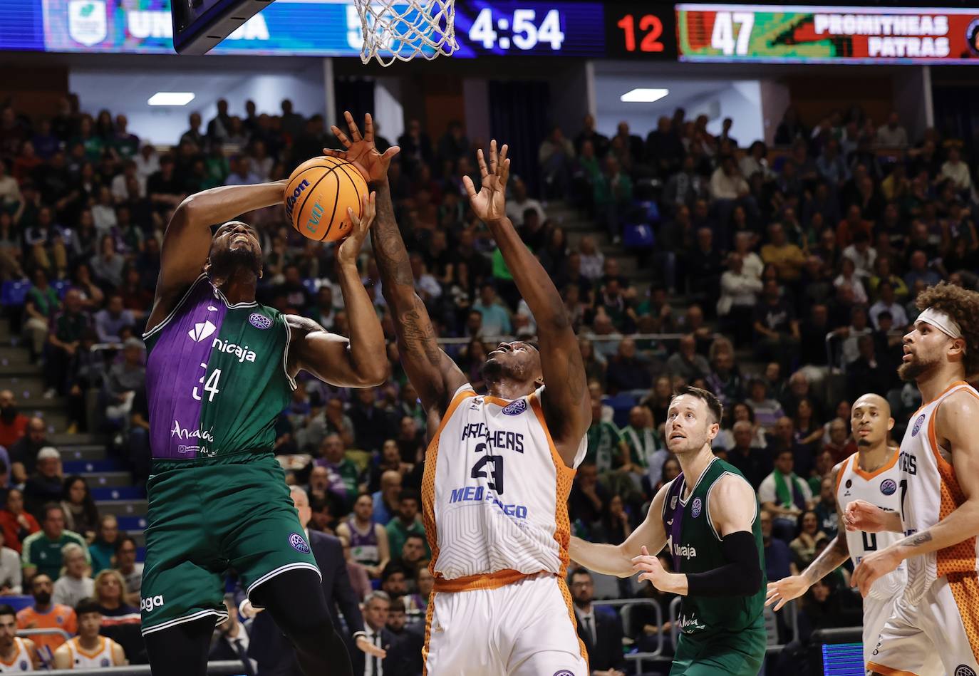 El Unicaja-Promitheas Patras de cuartos de final, en imágenes