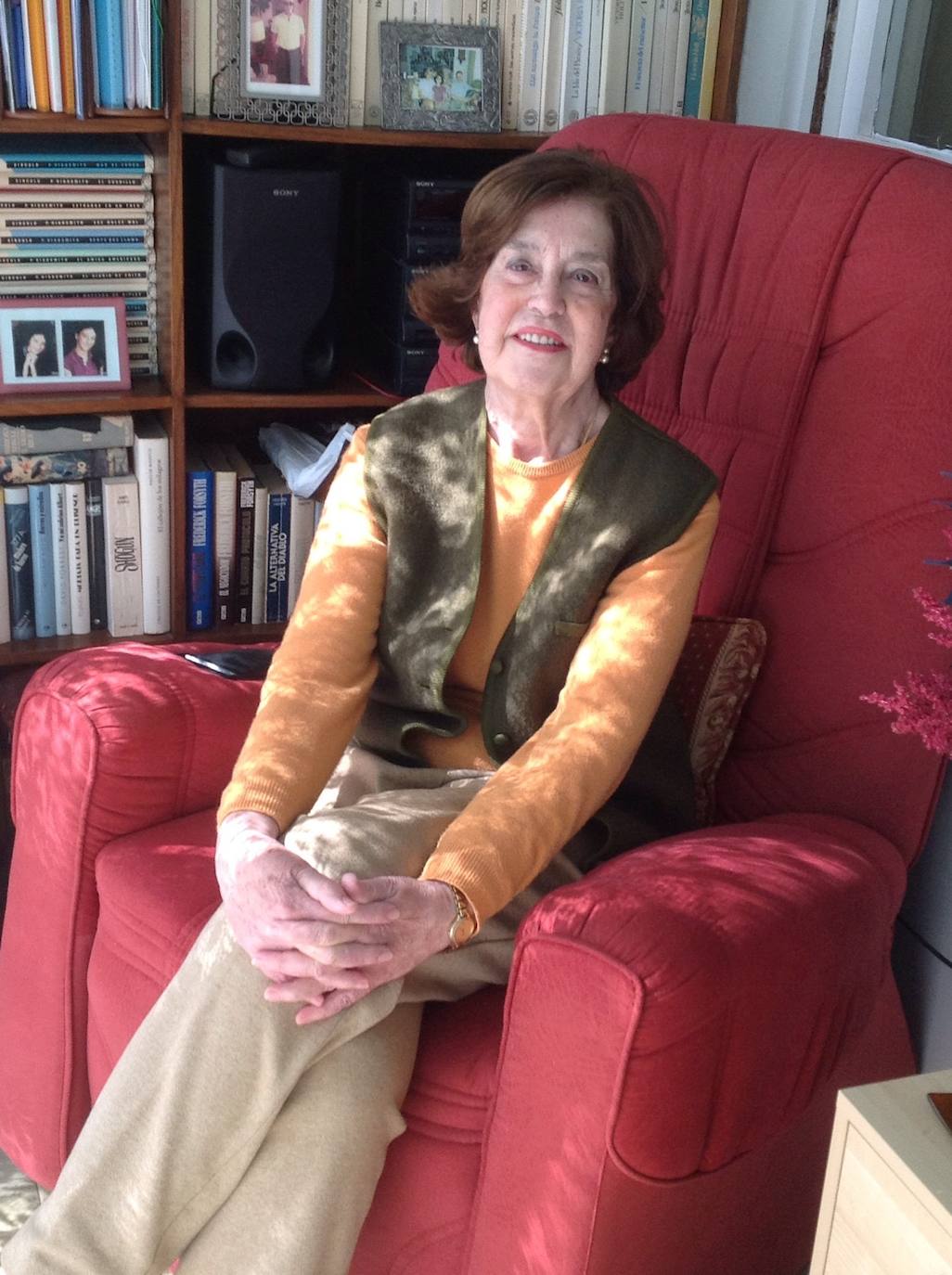 Blanca Fiestas, la acompañante de Marlon Brando en su foto en Málaga.