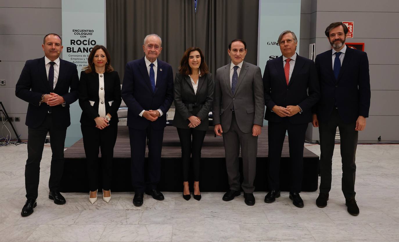 El encuentro-coloquio con la consejera Rocío Blanco, en imágenes