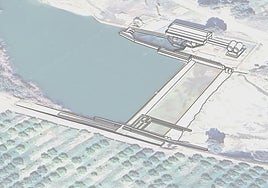 El azud de Aljaima se queda pequeño para el río Grande