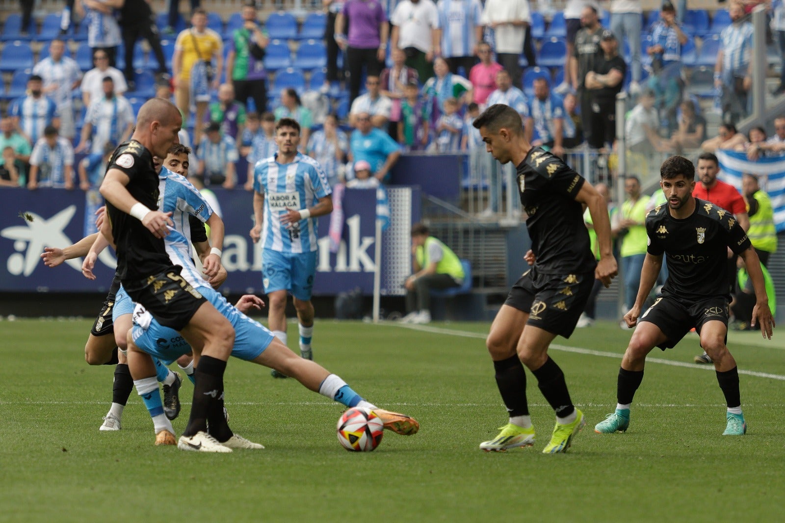 Las mejores imágenes del Málaga-Ceuta en La Rosaleda