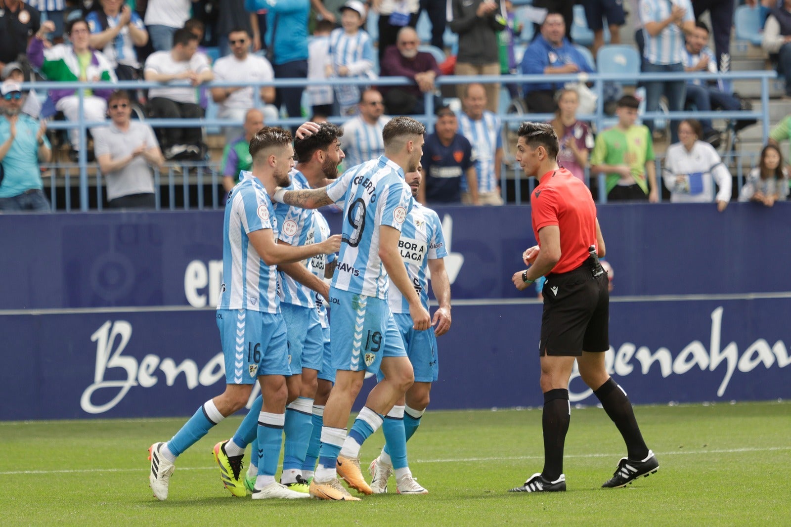 Las mejores imágenes del Málaga-Ceuta en La Rosaleda