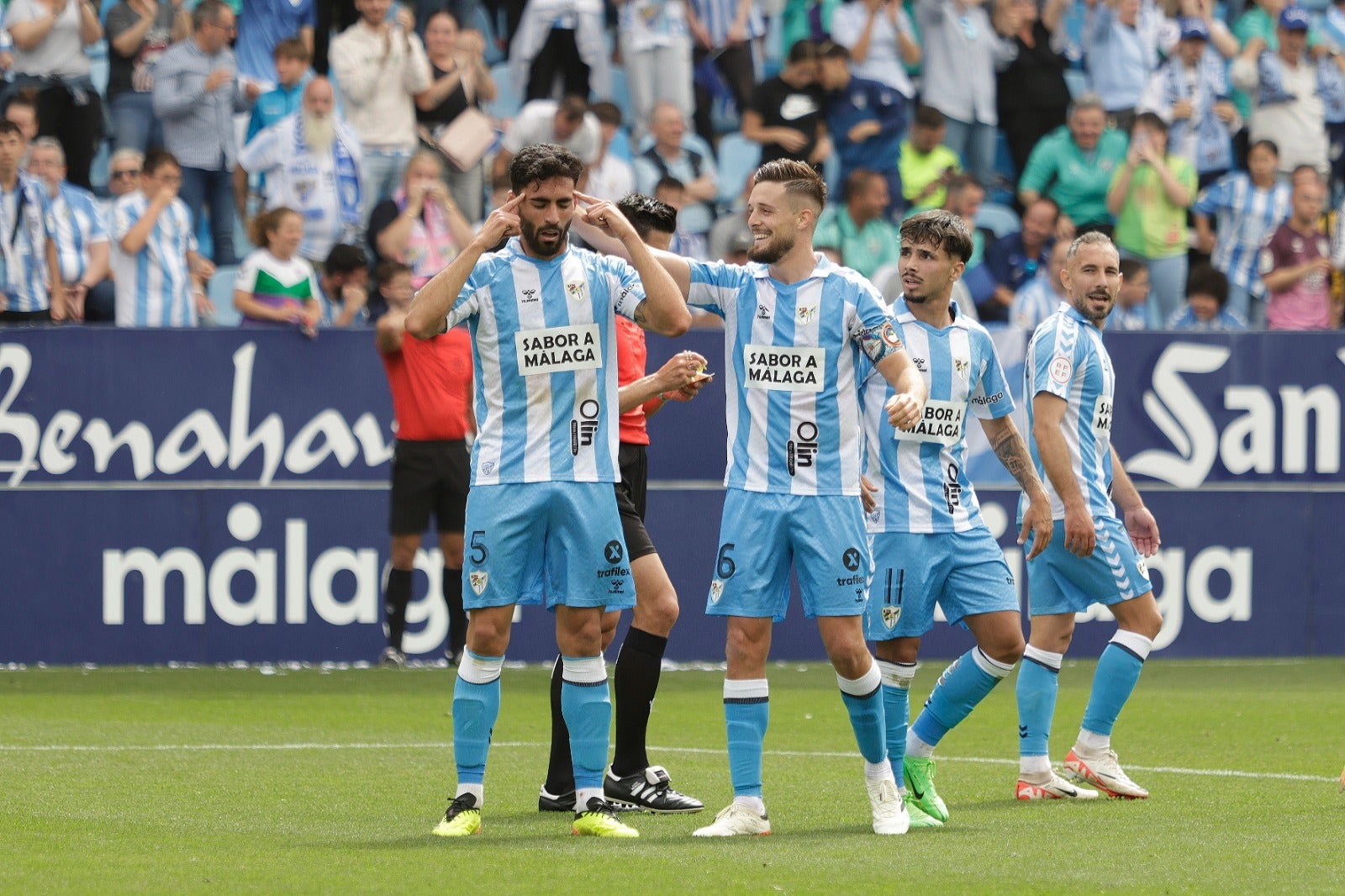 Las mejores imágenes del Málaga-Ceuta en La Rosaleda