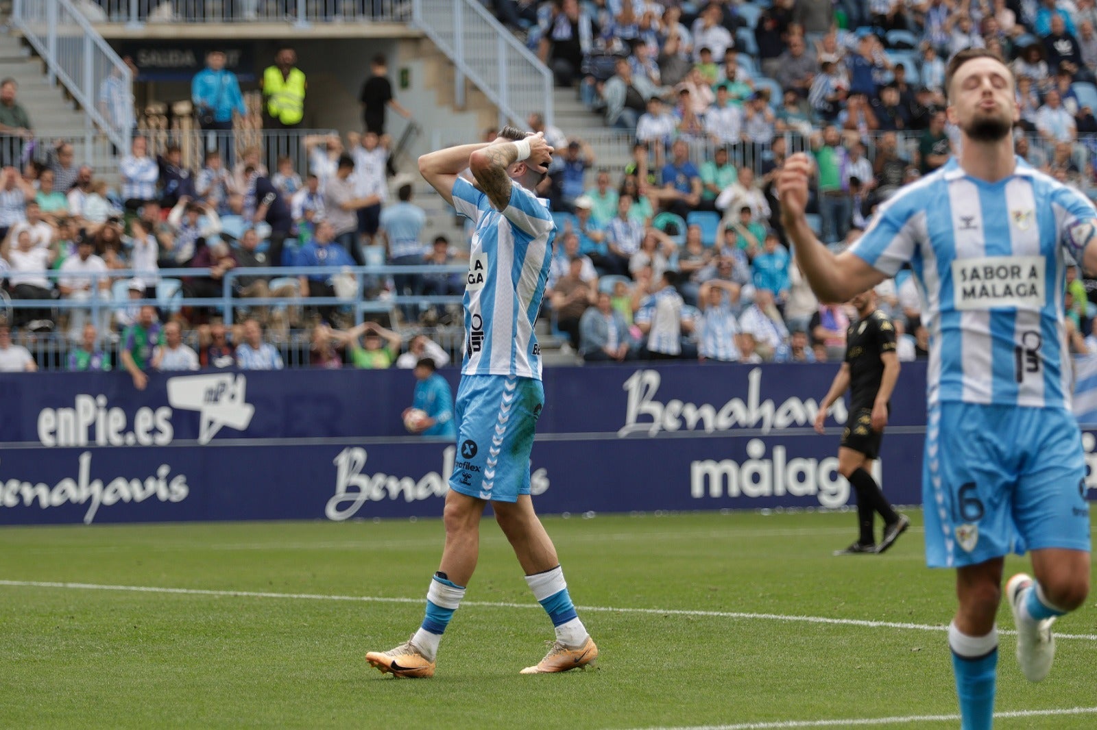 Las mejores imágenes del Málaga-Ceuta en La Rosaleda