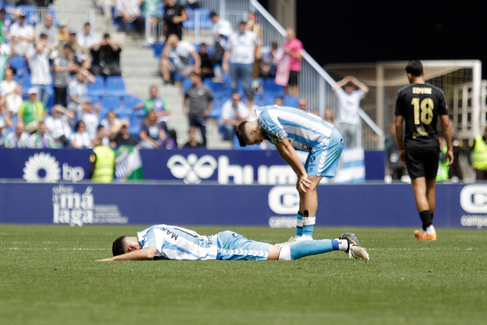 Las mejores imágenes del Málaga-Ceuta en La Rosaleda